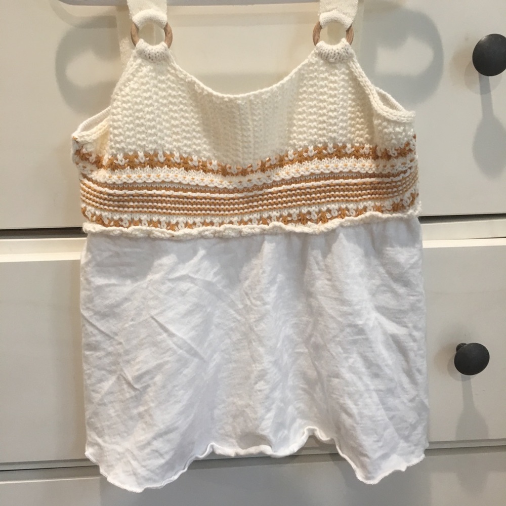 Knitted tank top